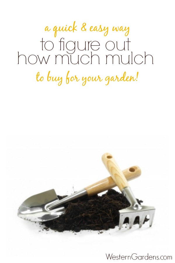 Need mulch for your flower beds, but don't know how much to get? Here's a quick & easy way to figure it out!