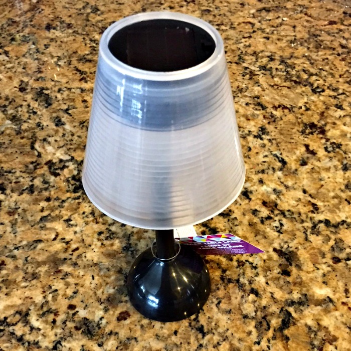 This simple DIY Solar Lantern will light up your yard and impress your neighbors! All it takes is a few inexpensive supplies and a few minutes to assemble. Great project to do with kids!!