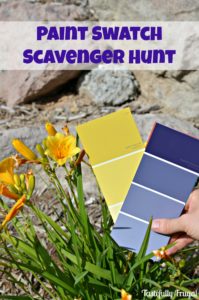 Color Scavenger Hunt | Tastefully Frugal