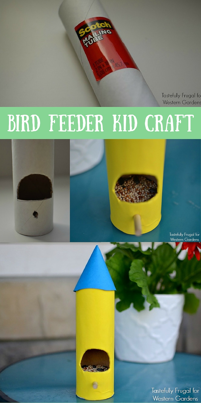 DIY Bird Feeder Kid Craft: Let kids make their own bird houses in just a few minutes!