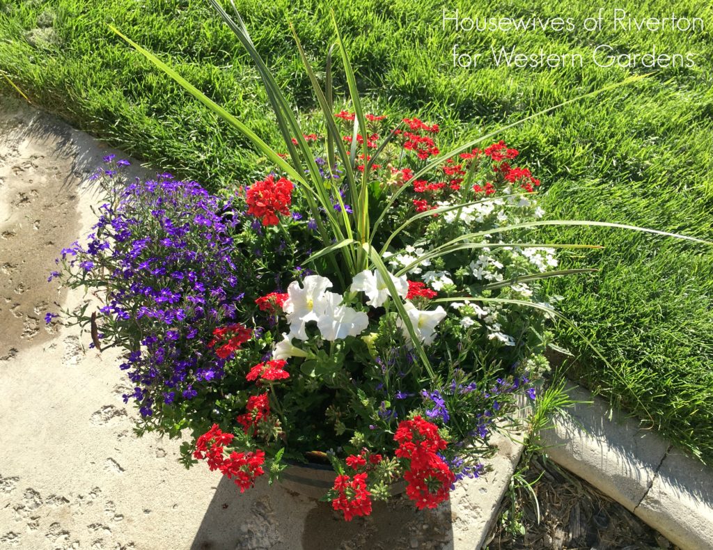 Patriotic Flower Pot