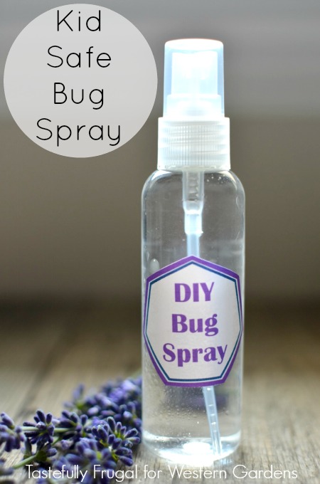 DIY Kid Safe Bug Spray: Make your own bug spray at home in minutes and with just 4 ingredients!